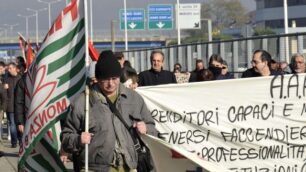 Vimercate, sciopero alla BamesTangenziale bloccata mezz’ora