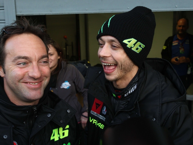 Valentino Rossi al Rally di MonzaObiettivo Master show per il Sic