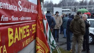Ex Celestica, sciopero a VimercateBloccati gli ingressi delle aziende