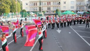 La Triuggio marching bandsfila a capodanno a Londra