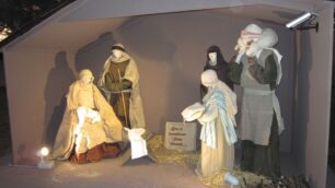 Il bue, l’asinello e la telecameraLissone: presepe videosorvegliato