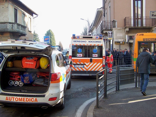 Seregno: investito da un busE’ in condizioni gravissime