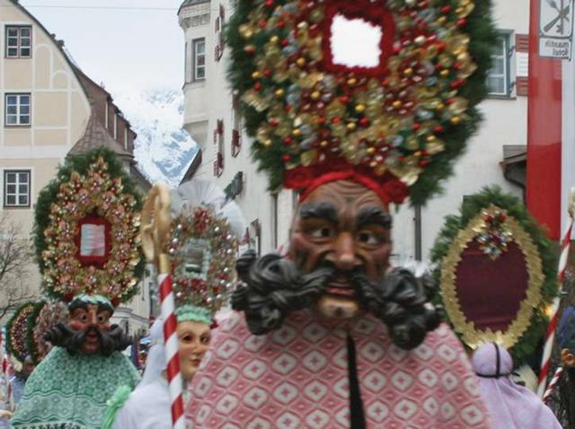Carnevale insolitoa Imst in Tirolo