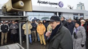 Vimercate, Alcatel taglia la ricercaSciopero di un’ora dei lavoratori