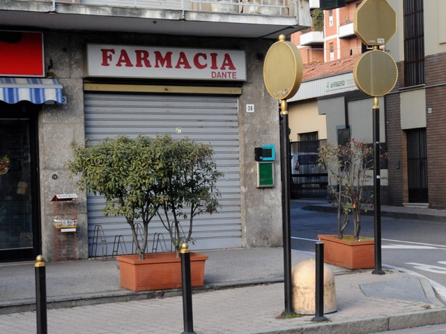 Meda, rapinata la farmacia DanteÈ la terza volta in due mesi