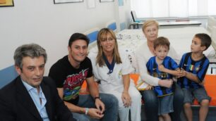 Dopo capitan Zanetti, anche l’Abiodona poltrone letto alla pediatria