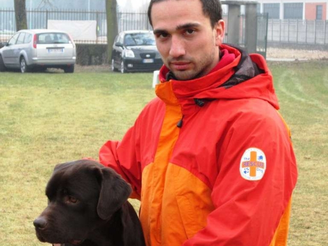 Fly ha trovato il corpo di AliprandiSoccorsi partiti da Carate Brianza