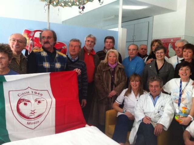 Pediatria Desio, 16 poltrone lettoda Abio e classe 1949 di Monza