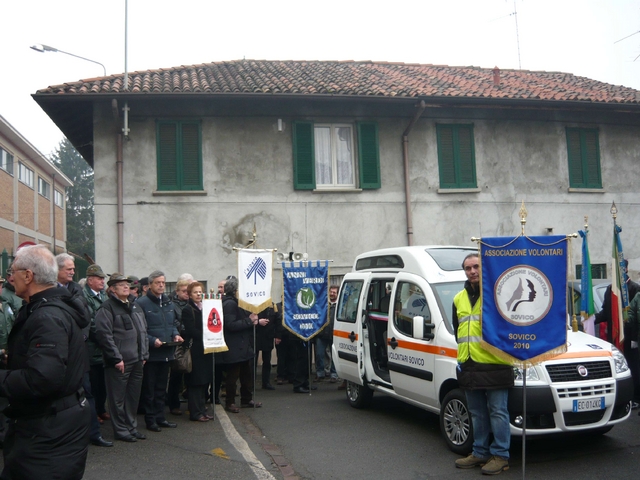 Sovico, benedetto il nuovo mezzodell’Associazione del volontariato