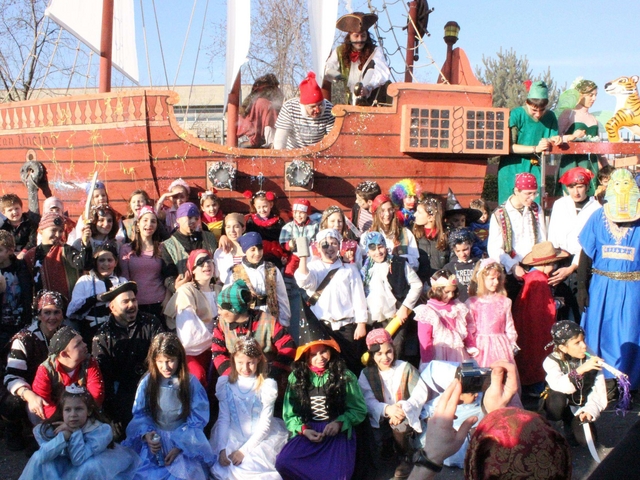 Seregno: la sfilata di Carnevaleseguita da diecimila persone