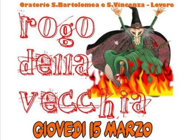 «Rogo della Vecchia»a Lovere