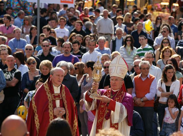 San Giovanni Bianco in festain onore della Sacra Spina