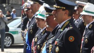 Monza, festa per il corpo dei vigiliIn alta uniforme per i 144 anni
