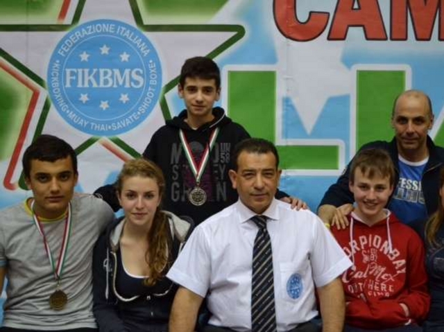 Italiani di kick boxing
I monzesi sul podio