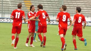 Calcio, doppietta di FinottoIl Monza corsaro a Rimini