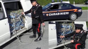 Arcore, tre bulgari arrestaticon una tonnellata di rame