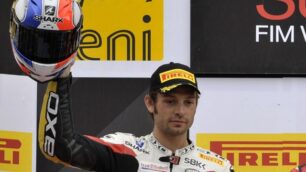 Sbk, Guintoli (Ducati) in poleMelandri terzo, Biaggi sesto
