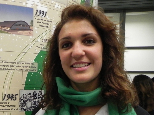 Scherma, Errigo ancora a podio«Terza, ma ha ragione mamma»