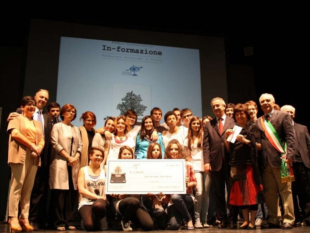 Seregno, Ornaghi premiagli studenti d’In-formazione