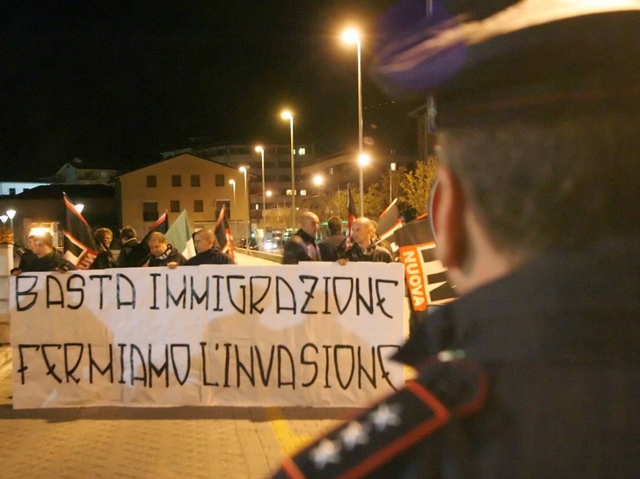 Forza Nuova attacca Mario MontiSabato funerale in centro a Monza