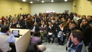 In piazza le tute blu della FiomLaini: «Esodati, verità nascosta»