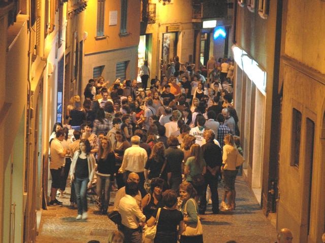 Notte biancasabato a Zogno