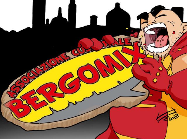 Fumetti e leccorniecon Bergomix