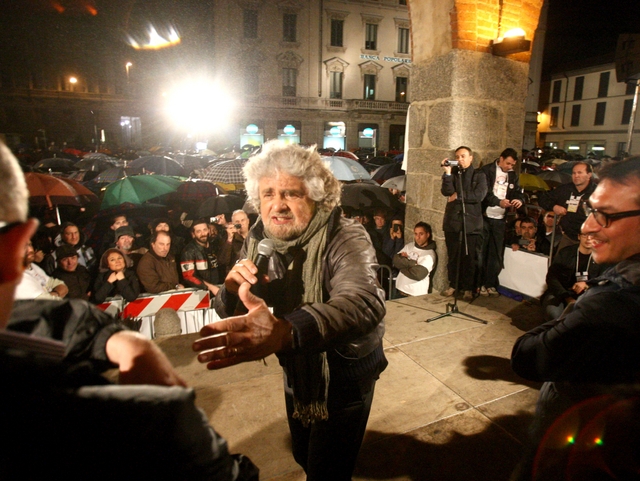 Lo tsunami-tour di Grillo a MonzaAppuntamento in area Cambiaghi