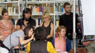 Seregno, la biblioteca Pozzolidiventa un set cinematografico