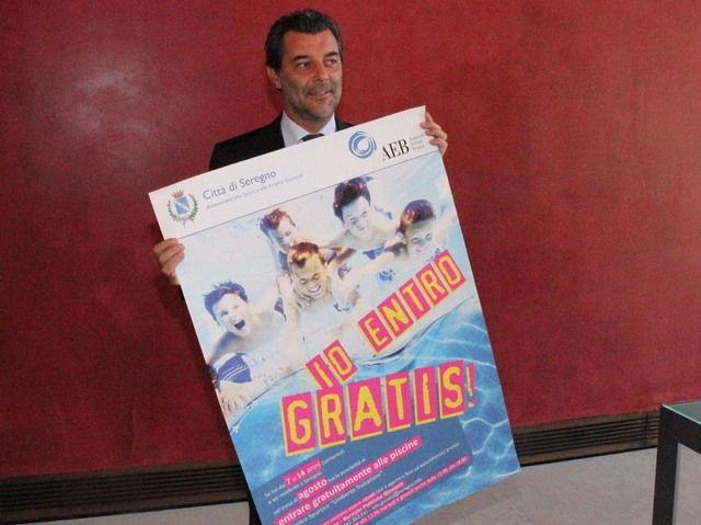 Seregno: per tutto agosto7-14enni gratis in piscina