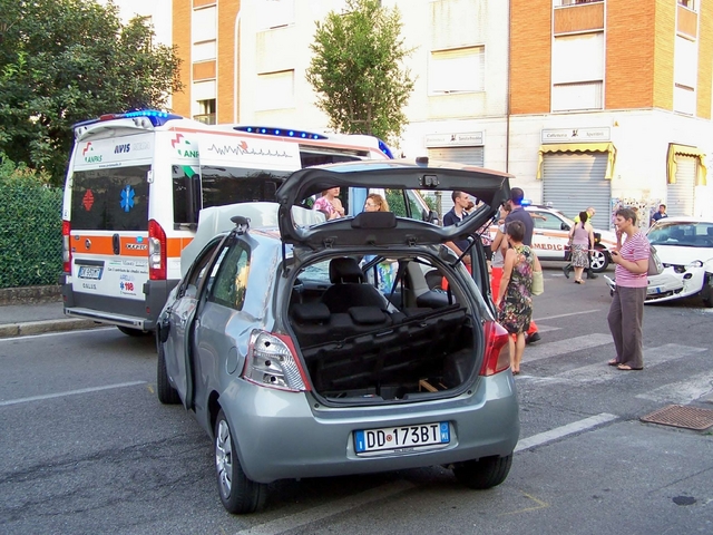 La carambola di Seregno:patente ritirata alla 19enne