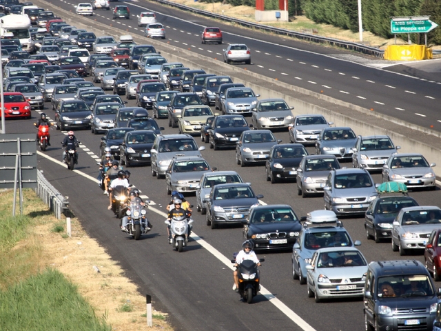 Esodo estivo, bollino rossoanche sulle strade brianzole