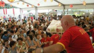 Fuochi e coertì per San Rocco Festa «centenaria» a Leffe