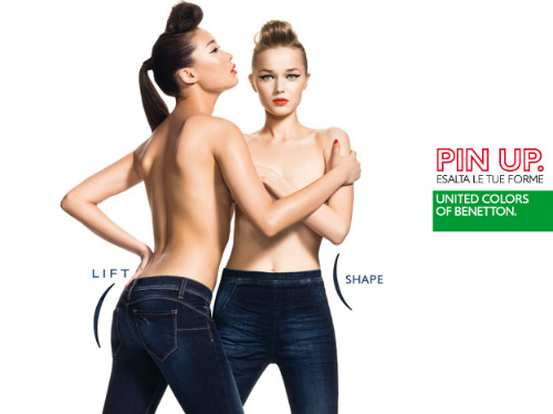 Pin up con i jeansFirmate Benetton