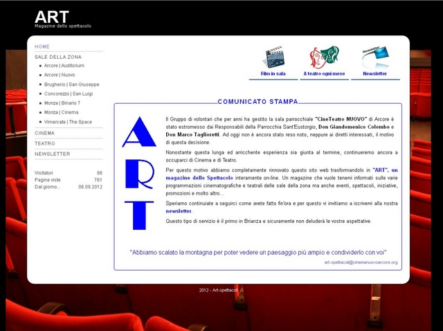 Gestione del Cine-teatro NuovoArcore, deve intervenire la Curia