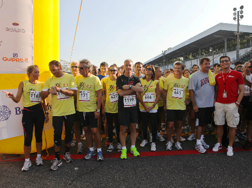 Monza, tutti in pista contro l’AidsSuccesso con Linus, Satta e Gori
