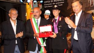 Muggiò, festa olimpica per ErrigoMorandi premiato a Vimercate
