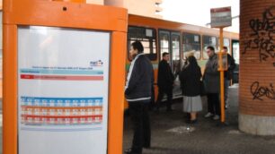 Vimercate, i delusi della Z321La protesta sul bus Monza-Trezzo