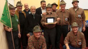 Monza, c’è il nonno della BrianzaPremiato l’alpino Sergio Visentin