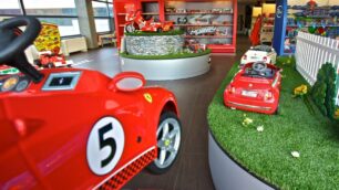 Bburago e la Ferrari per i bambiniIl bolide si presenta a Maranello