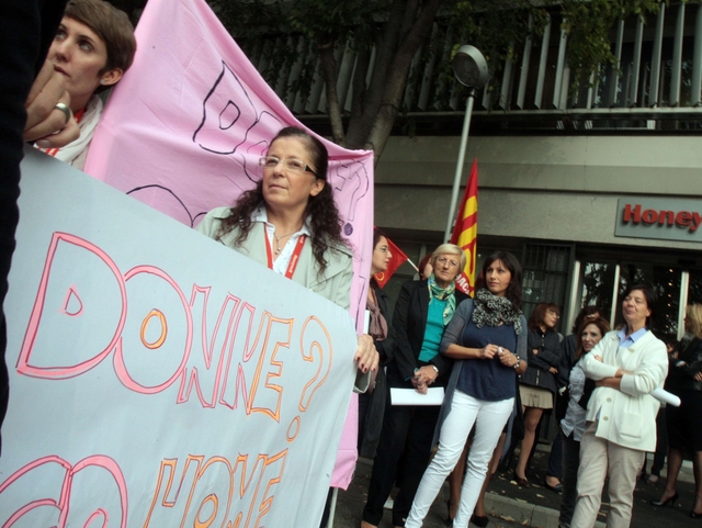Monza, proteste alla HoneywellRischiano il posto 14 donne