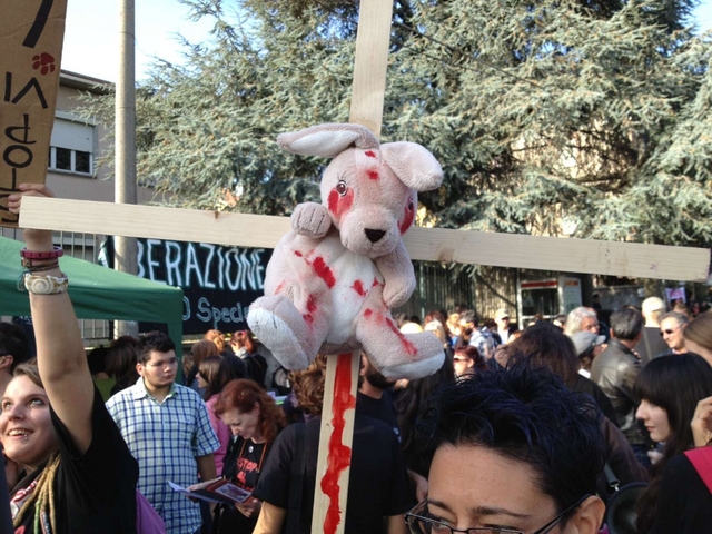 Migliaia in marcia contro HarlanCorteo di protesta a Correzzana