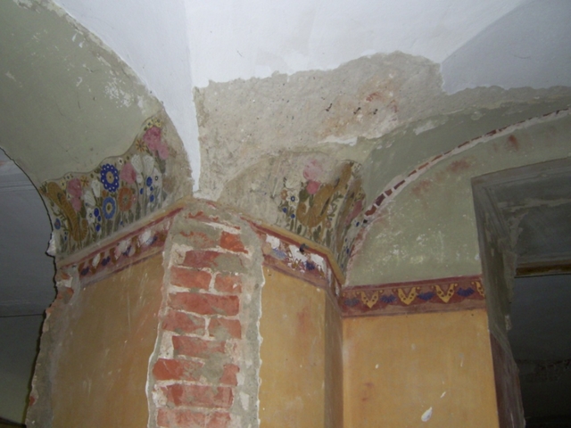Monza, Villa reale delle sorpreseDisegni liberty sotto gli intonaci