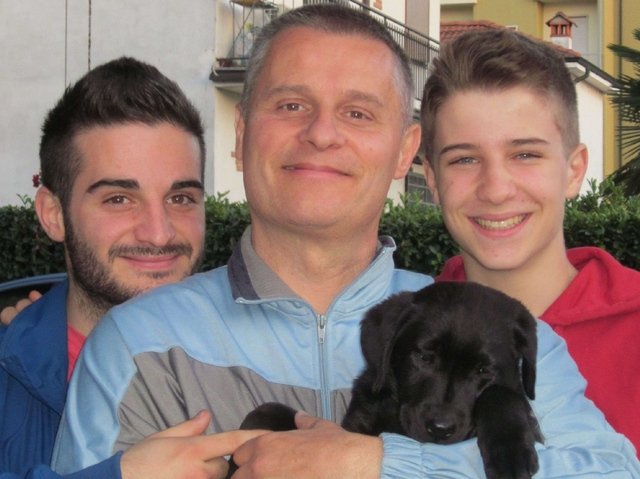 Limbiate, la famiglia Bogliolo:”Adotta un cane per chi non vede”