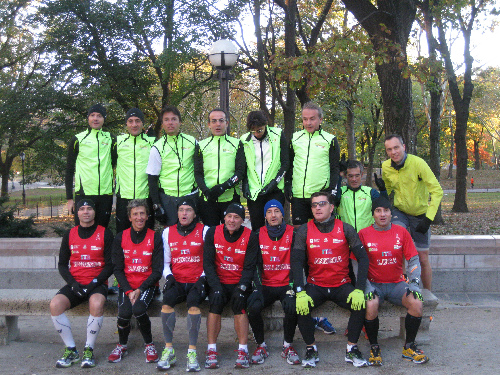 Il Monza Marathon team a NY«Una domenica tra i container»