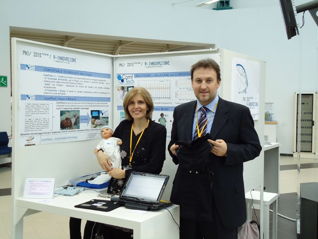 Tecnologia per nati prematuriIl body ascolta cuore e polmoni