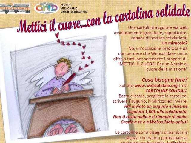 Questo Natale«Mettici il cuore!»