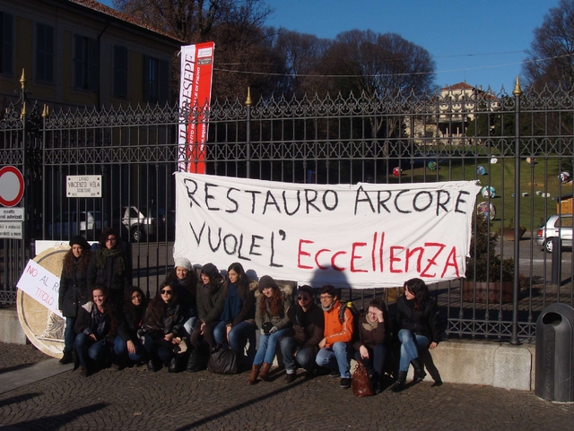 Arcore: scaduta la convenzione,protestano gli studenti di Brera