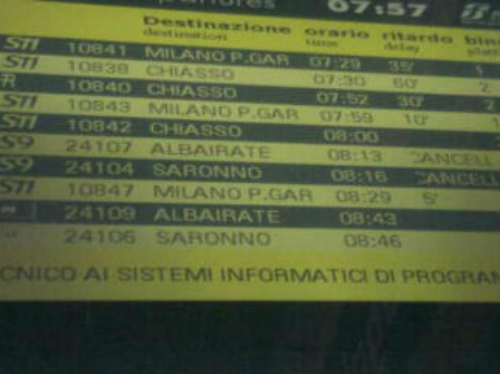 Trenord al quinto giorno di disagiOltre al software, il piano antineve