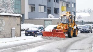 Viaggio nella Brianza sotto la neve immagine